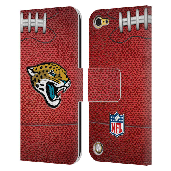 NFL Jacksonville Jaguars Graphics Football Leather Book Wallet Case Cover For Apple iPod Touch 5G 5th Gen
