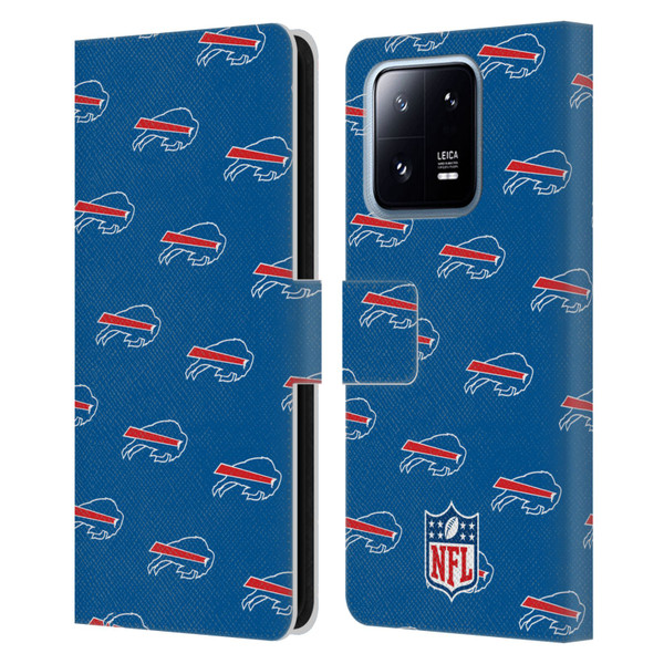 NFL Buffalo Bills Artwork Patterns Leather Book Wallet Case Cover For Xiaomi 13 Pro 5G