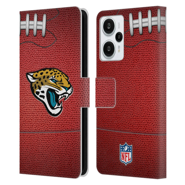 NFL Jacksonville Jaguars Graphics Football Leather Book Wallet Case Cover For Xiaomi Redmi Note 12T