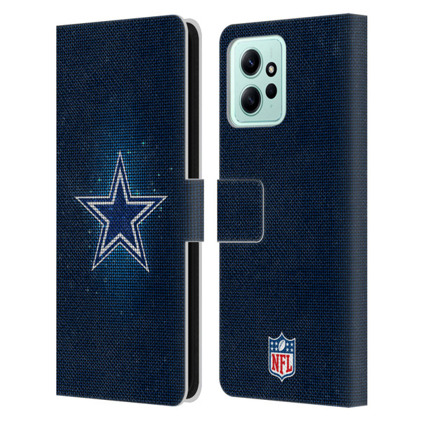 NFL Dallas Cowboys Artwork LED Leather Book Wallet Case Cover For Xiaomi Redmi 12