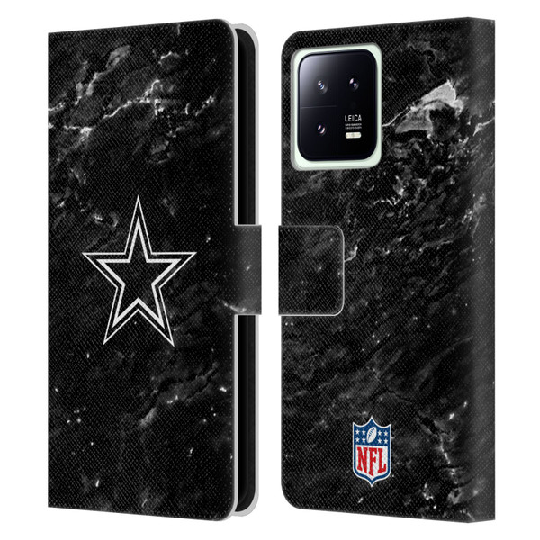 NFL Dallas Cowboys Artwork Marble Leather Book Wallet Case Cover For Xiaomi 13 5G