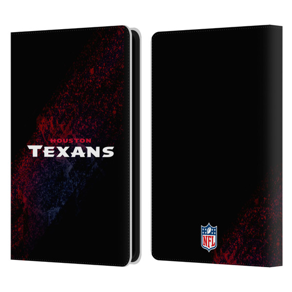 NFL Houston Texans Logo Blur Leather Book Wallet Case Cover For Amazon Kindle Paperwhite 5 (2021)