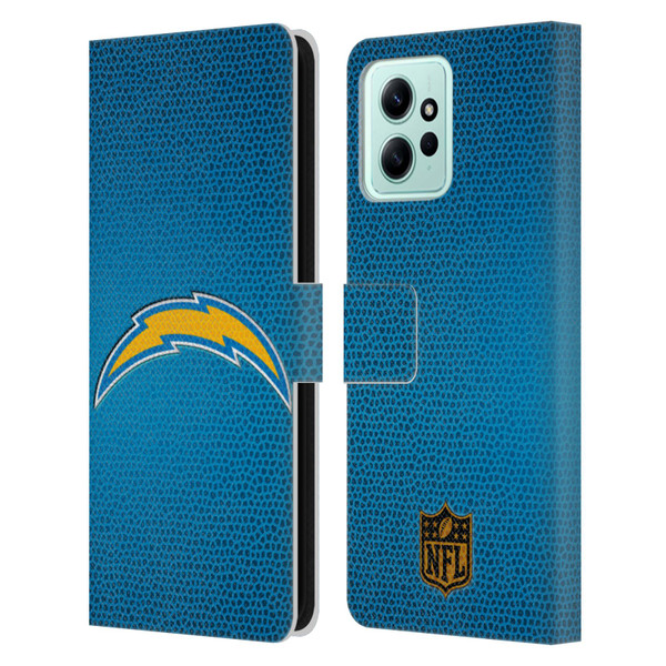 NFL Los Angeles Chargers Logo Football Leather Book Wallet Case Cover For Xiaomi Redmi 12