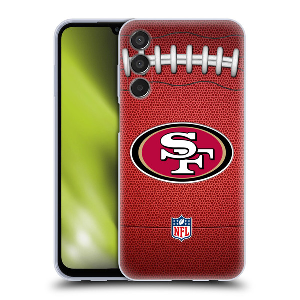 NFL San Francisco 49ers Graphics Football Soft Gel Case for Samsung Galaxy M15/F15 5G