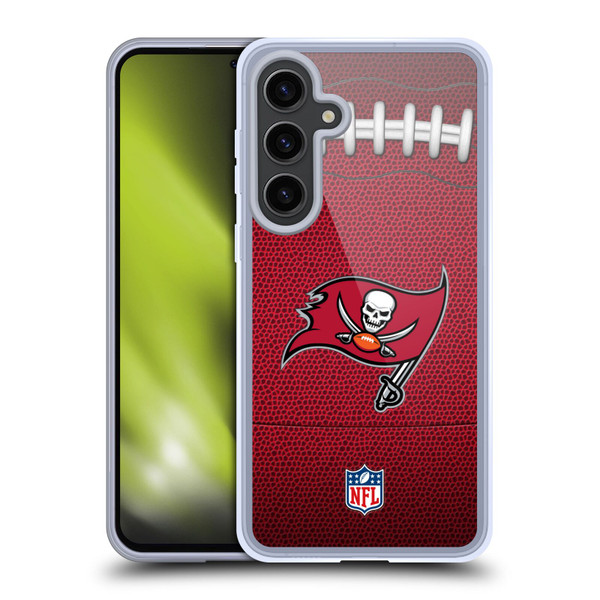 NFL Tampa Bay Buccaneers Graphics Football Soft Gel Case for Samsung Galaxy S24+ 5G