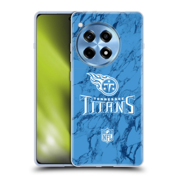 NFL Tennessee Titans Graphics Coloured Marble Soft Gel Case for OnePlus 12R