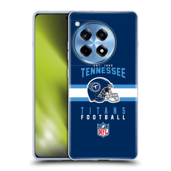 NFL Tennessee Titans Graphics Helmet Typography Soft Gel Case for OPPO OnePlus Ace 3 5G
