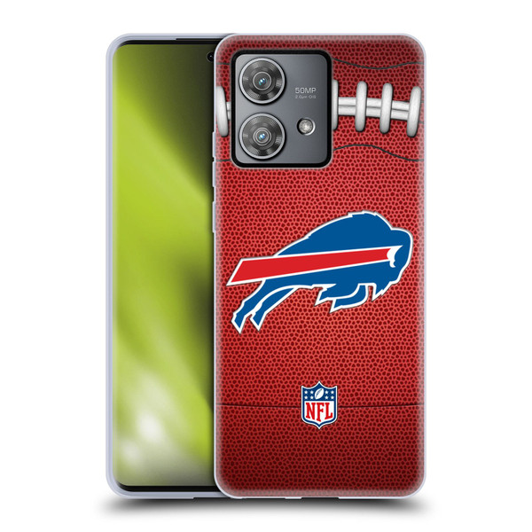 NFL Buffalo Bills Graphics Football Soft Gel Case for Motorola Edge 40 Neo 5G