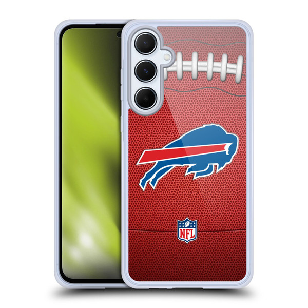 NFL Buffalo Bills Graphics Football Soft Gel Case for Samsung Galaxy A55 5G