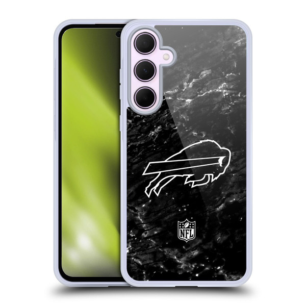 NFL Buffalo Bills Artwork Marble Soft Gel Case for Samsung Galaxy A35 5G