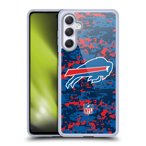 NFL Buffalo Bills Graphics Digital Camouflage Soft Gel Case for Samsung Galaxy M54 5G