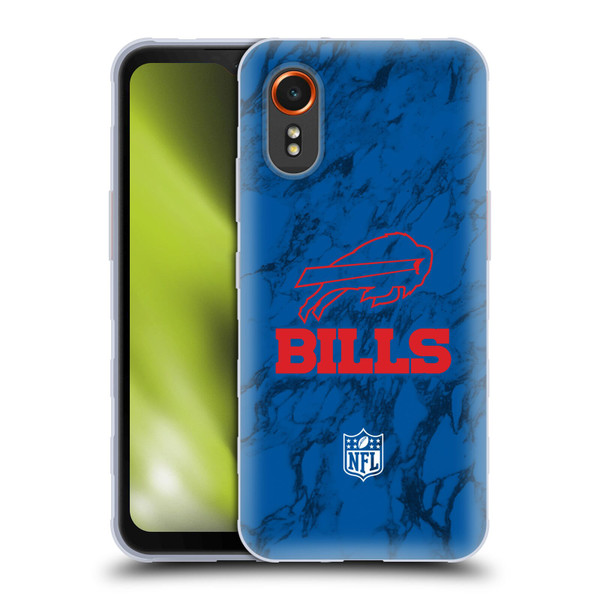 NFL Buffalo Bills Graphics Coloured Marble Soft Gel Case for Samsung Galaxy Xcover7 5G