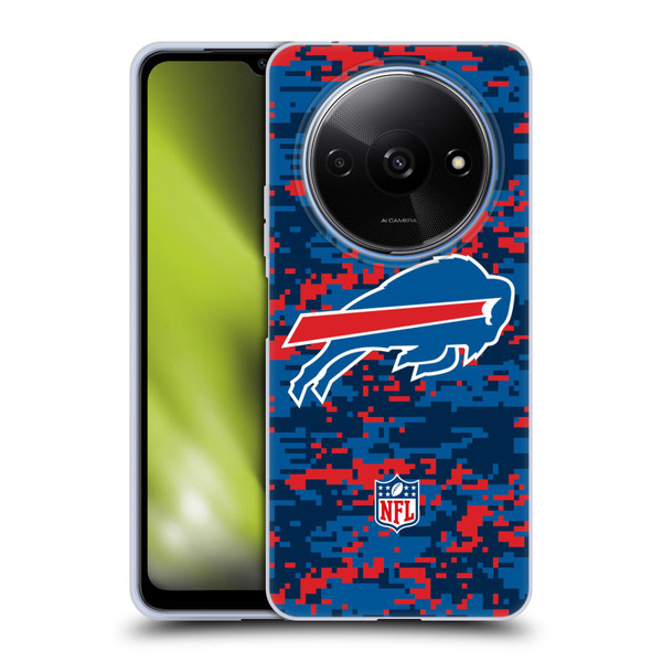 NFL Buffalo Bills Graphics Digital Camouflage Soft Gel Case for Xiaomi Redmi A3