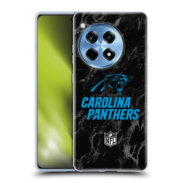 NFL Carolina Panthers Graphics Coloured Marble Soft Gel Case for OPPO OnePlus Ace 3 5G