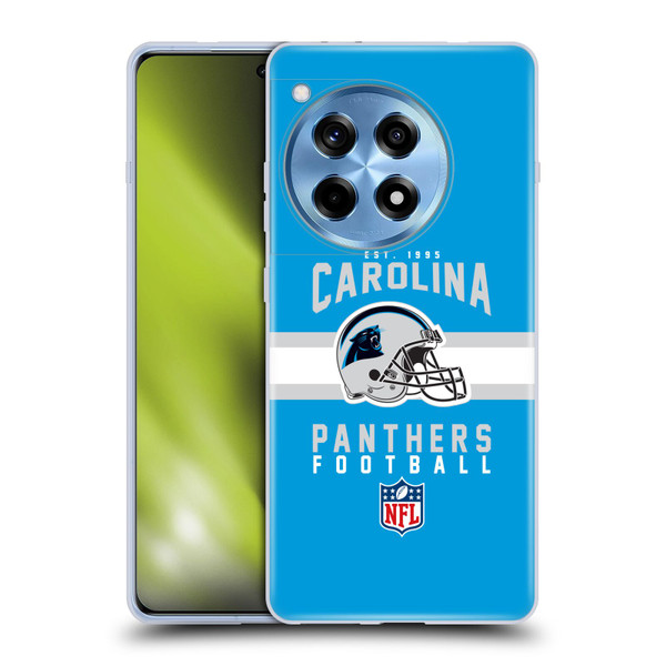 NFL Carolina Panthers Graphics Helmet Typography Soft Gel Case for OPPO OnePlus Ace 3 5G