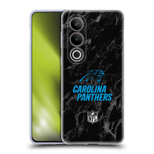 NFL Carolina Panthers Graphics Coloured Marble Soft Gel Case for OPPO OnePlus Ace 3V 5G