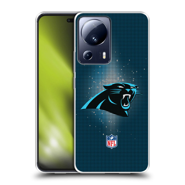 NFL Carolina Panthers Artwork LED Soft Gel Case for Xiaomi 13 Lite 5G