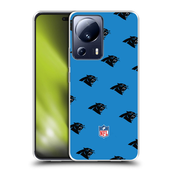 NFL Carolina Panthers Artwork Patterns Soft Gel Case for Xiaomi 13 Lite 5G