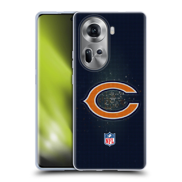 NFL Chicago Bears Artwork LED Soft Gel Case for OPPO Reno11