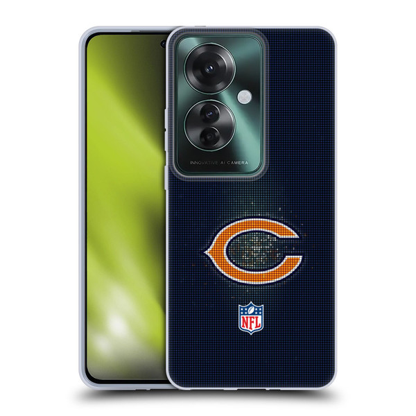 NFL Chicago Bears Artwork LED Soft Gel Case for OPPO Reno11 F 5G / F25 Pro 5G