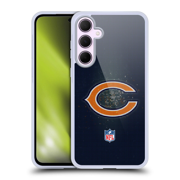 NFL Chicago Bears Artwork LED Soft Gel Case for Samsung Galaxy A35 5G