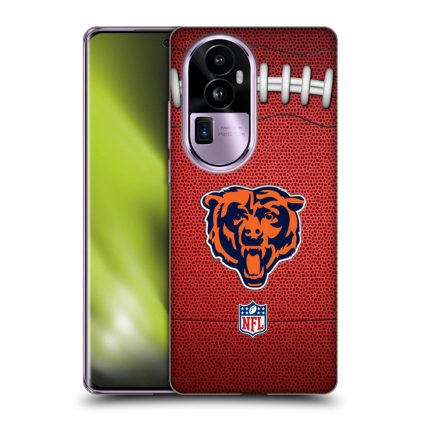 NFL Chicago Bears Graphics Football Soft Gel Case for OPPO Reno10 Pro+