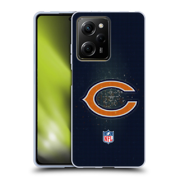 NFL Chicago Bears Artwork LED Soft Gel Case for Xiaomi Redmi Note 12 Pro 5G