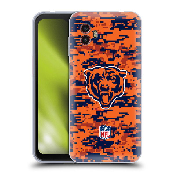 NFL Chicago Bears Graphics Digital Camouflage Soft Gel Case for Samsung Galaxy Xcover6 Pro/Pro2