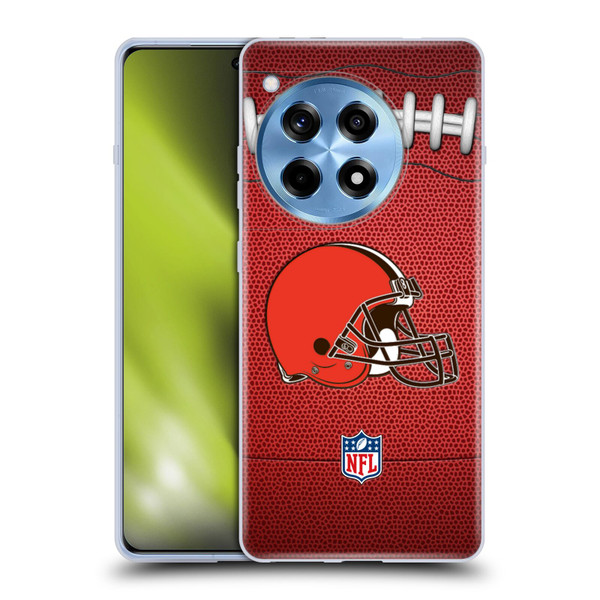 NFL Cleveland Browns Graphics Football Soft Gel Case for OnePlus 12R