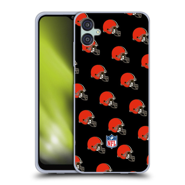 NFL Cleveland Browns Artwork Patterns Soft Gel Case for Samsung Galaxy M04 5G / A04e