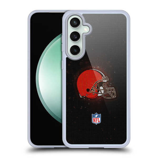 NFL Cleveland Browns Artwork LED Soft Gel Case for Samsung Galaxy S23 FE 5G