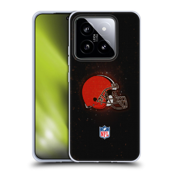 NFL Cleveland Browns Artwork LED Soft Gel Case for Xiaomi 14