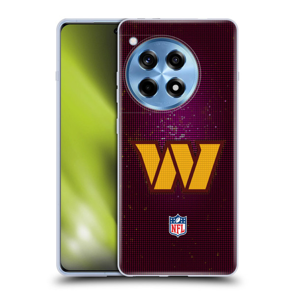NFL Washington Football Team Artwork LED Soft Gel Case for OnePlus 12R