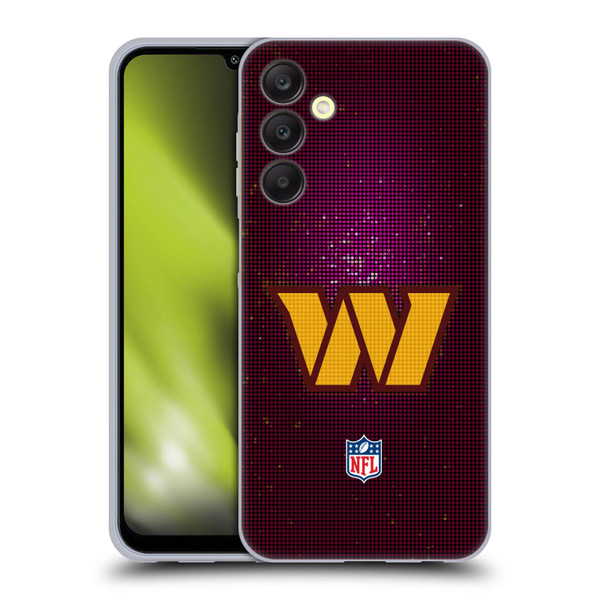 NFL Washington Football Team Artwork LED Soft Gel Case for Samsung Galaxy A25 5G