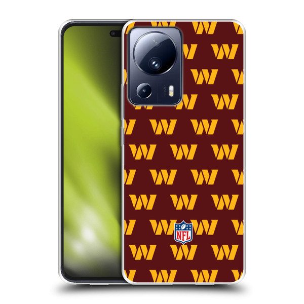 NFL Washington Football Team Artwork Patterns Soft Gel Case for Xiaomi 13 Lite 5G