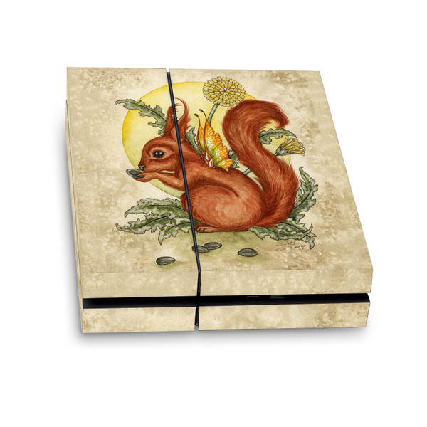 Amy Brown Fairy Art Squirrel Vinyl Sticker Skin Decal Cover for Sony PS4 Console