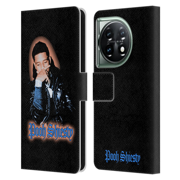 Pooh Shiesty Graphics Light Leather Book Wallet Case Cover For OnePlus 11 5G