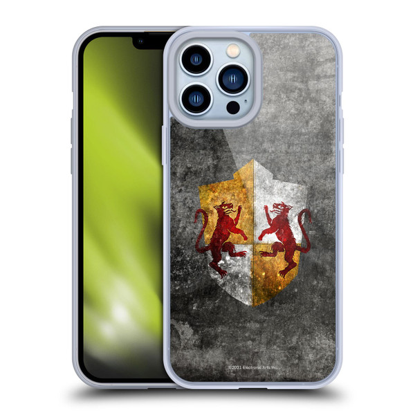 EA Bioware Dragon Age Heraldry Ferelden Distressed Soft Gel Case for Apple iPhone 13 Pro Max