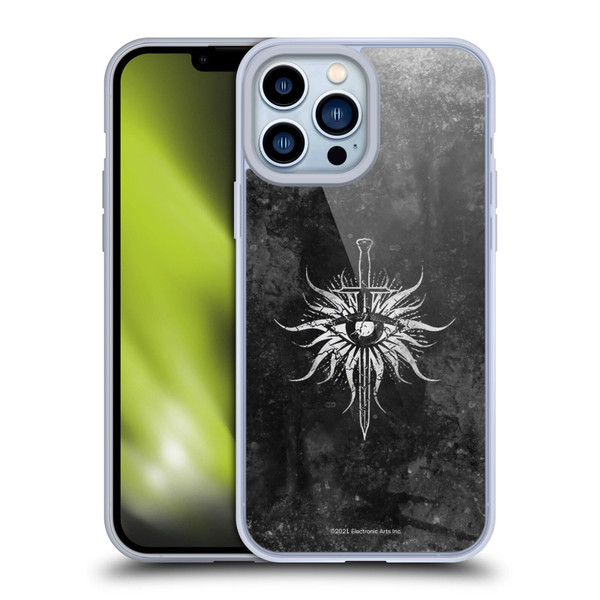 EA Bioware Dragon Age Heraldry Inquisition Distressed Soft Gel Case for Apple iPhone 13 Pro Max
