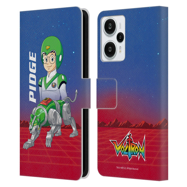 Voltron Character Art Pidge Leather Book Wallet Case Cover For Xiaomi Redmi Note 12T