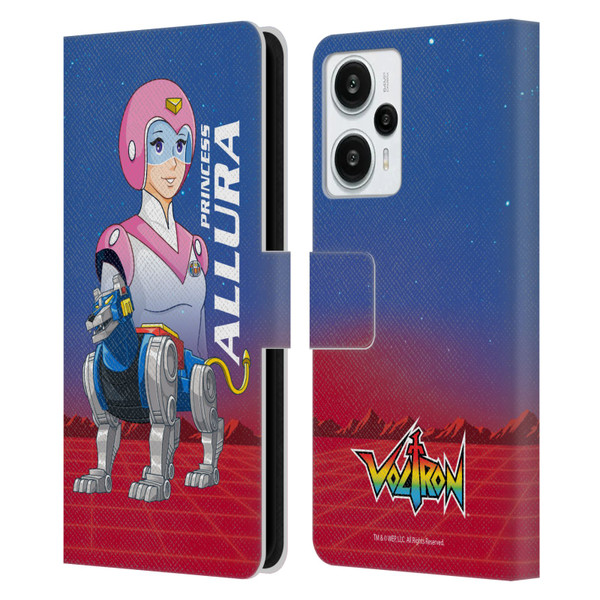 Voltron Character Art Princess Allura Leather Book Wallet Case Cover For Xiaomi Redmi Note 12T