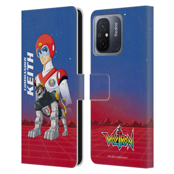 Voltron Character Art Commander Keith Leather Book Wallet Case Cover For Xiaomi Redmi 12C