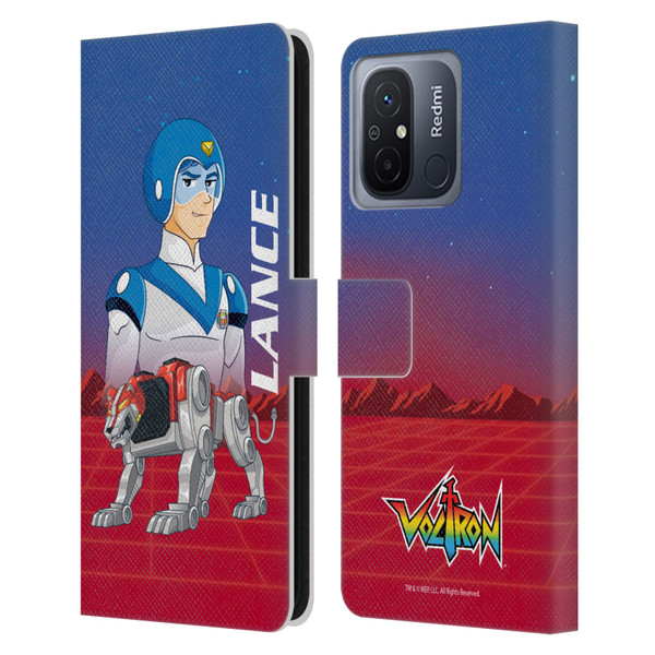 Voltron Character Art Lance Leather Book Wallet Case Cover For Xiaomi Redmi 12C