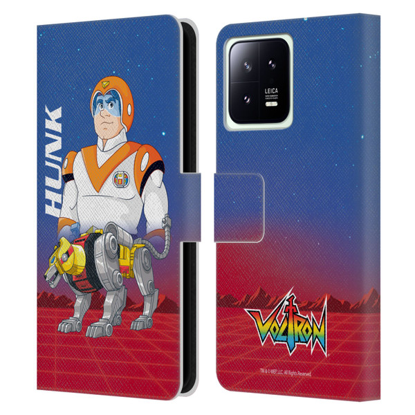 Voltron Character Art Hunk Leather Book Wallet Case Cover For Xiaomi 13 5G