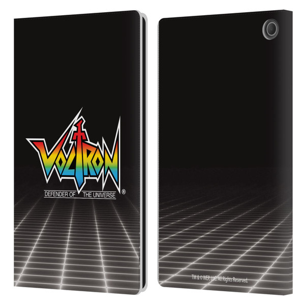 Voltron Graphics Logo Leather Book Wallet Case Cover For Amazon Fire Max 11 2023