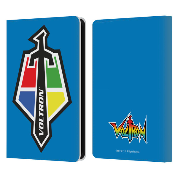 Voltron Graphics Badge Logo Leather Book Wallet Case Cover For Amazon Kindle 11th Gen 6in 2022