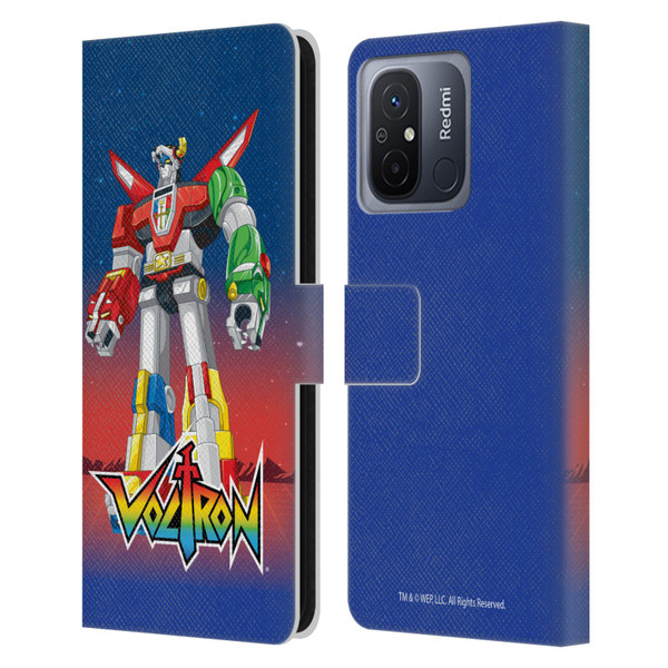 Voltron Graphics Robot Leather Book Wallet Case Cover For Xiaomi Redmi 12C