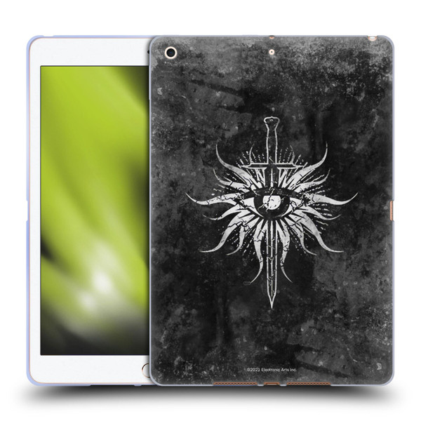 EA Bioware Dragon Age Heraldry Inquisition Distressed Soft Gel Case for Apple iPad 10.2 2019/2020/2021
