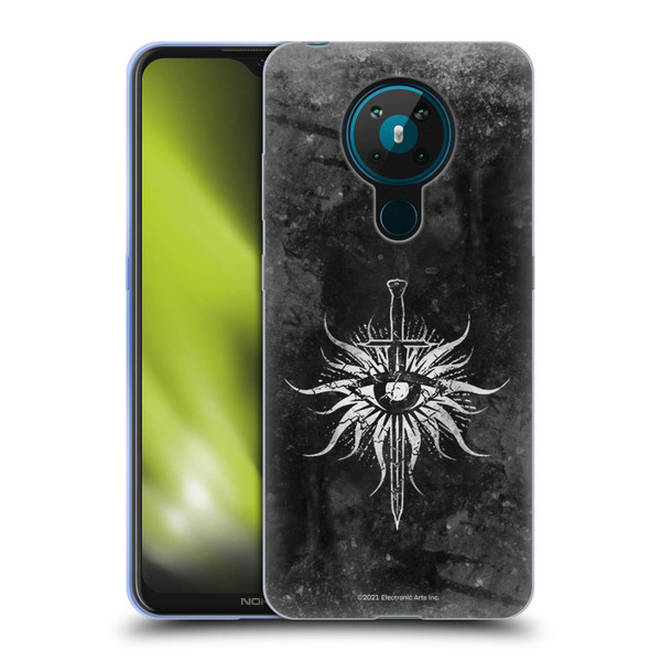 EA Bioware Dragon Age Heraldry Inquisition Distressed Soft Gel Case for Nokia 5.3