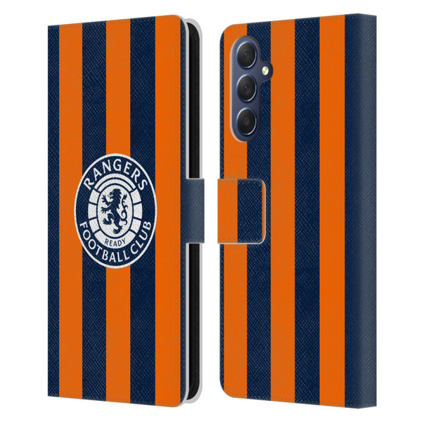 Rangers FC 2023/24 Kit Third Leather Book Wallet Case Cover For Samsung Galaxy M54 5G